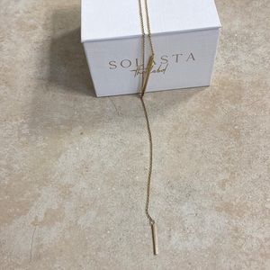 Solasta the Label “Janine” gold necklace